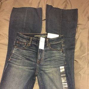 American Eagle high waist flares
